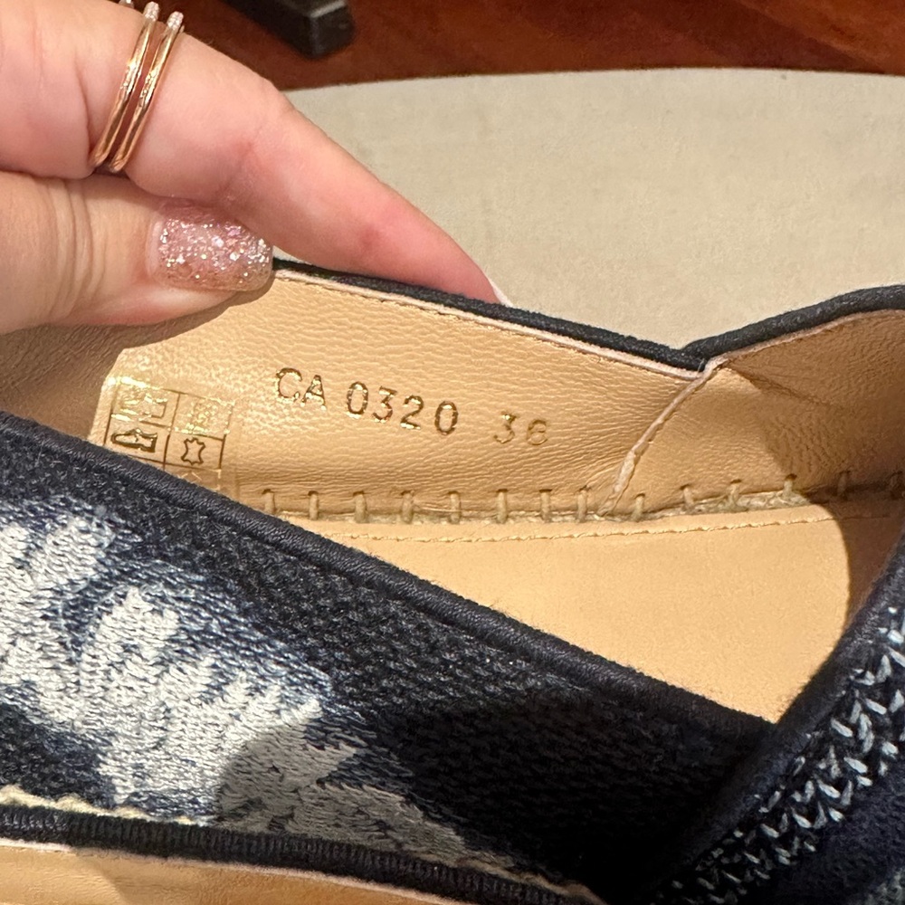 New Authentic Christian Dior Espadrilles - Picture 5 of 10